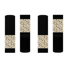 Load image into Gallery viewer, 5 Aztecs on Top of Socks by Calico Jacks