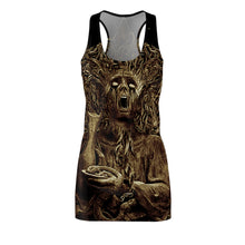 Lade das Bild in den Galerie-Viewer, Women's Racerback Dress Medusa design by Calico Jacks