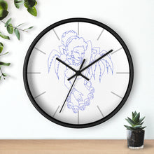 Cargar imagen en el visor de la galería, 13 Wall clock Hula Blue design by Calico Jacks