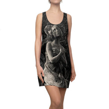 Cargar imagen en el visor de la galería, Women's Racerback Dress Feathers design by Calico Jacks
