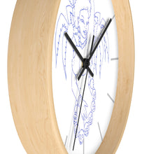 Cargar imagen en el visor de la galería, 16 Wall clock Hula Blue design by Calico Jacks