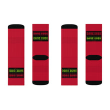 Charger l'image dans la galerie, 5 Game Over Rouge Socks by Calico Jacks