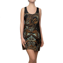 Cargar imagen en el visor de la galería, Women's Racerback Dress Minotaur design by Calico Jacks