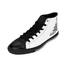 Load image into Gallery viewer, 3 Women's High-top Sneakers Death's-Head Moth by Calico Jacks