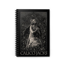 Load image into Gallery viewer, 1 Fallen Angel Note Book - Spiral Notebook - Ruled Line by Calico Jacks

