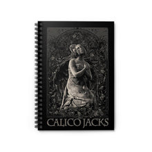 Cargar imagen en el visor de la galería, 1 Fallen Angel Note Book - Spiral Notebook - Ruled Line by Calico Jacks