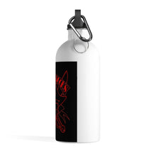 Load image into Gallery viewer, 2 Stainless Steel Water Bottle Red Skull design by Calico Jacks