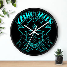 Cargar imagen en el visor de la galería, 17 Wall clock Skull Blue design by Calico Jacks