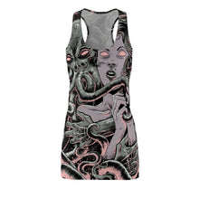 Cargar imagen en el visor de la galería, Women's Racerback Dress Cthulhu design by Calico Jacks