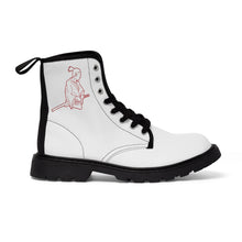 Charger l'image dans la galerie, 4 Women's Canvas Boots Red Samurai by Calico Jacks