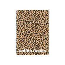 Load image into Gallery viewer, Calico Jacks Poker Cards Leopard Print