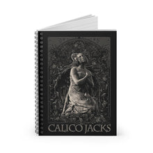 Cargar imagen en el visor de la galería, 2 Fallen Angel Note Book - Spiral Notebook - Ruled Line by Calico Jacks