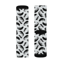 Load image into Gallery viewer, 1 Feathers on Socks by Calico Jacks