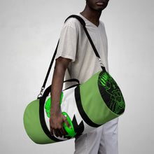 Cargar imagen en el visor de la galería, 6 Green Lady Frankenstein Duffel Bag design by Calico Jacks