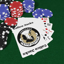 Load image into Gallery viewer, Calico Jacks Poker Cards Tan Logo