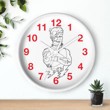Load image into Gallery viewer, 15 Wall clock Frankie design by Calico Jacks
