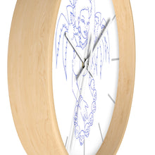 Load image into Gallery viewer, 2 Wall clock Hula Blue design by Calico Jacks
