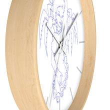 Cargar imagen en el visor de la galería, 2 Wall clock Hula Blue design by Calico Jacks