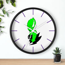 Cargar imagen en el visor de la galería, 10 Wall Clock Green Frankies Girl design by Calico Jacks