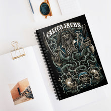Load image into Gallery viewer, 5 Commander Note Book - Spiral Notebook - Ruled Line by Calico Jacks
