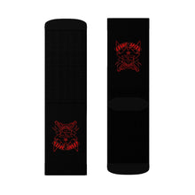 Charger l'image dans la galerie, 6 Red Skulls on Socks by Calico Jacks