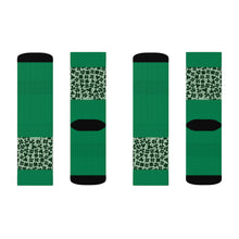 Load image into Gallery viewer, 5 Lucky Clover Tops of Socks by Calico Jacks