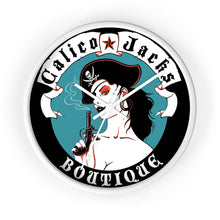 Cargar imagen en el visor de la galería, 12 Wall clock Pirate Blue design by Calico Jacks