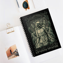 Cargar imagen en el visor de la galería, 5 Martyr Note Book Spiral Notebook Ruled Line by Calico Jacks