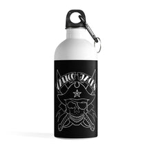Load image into Gallery viewer, 1 Stainless Steel Water Bottle Skull design by Calico Jacks