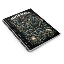 Cargar imagen en el visor de la galería, 3 Commander Note Book - Spiral Notebook - Ruled Line by Calico Jacks