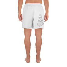 Cargar imagen en el visor de la galería, 4 Men's Athletic Long Shorts Rose Woman design by Calico Jacks