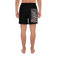 Cargar imagen en el visor de la galería, 4 Men's Athletic Long Shorts Cthulhu design by Calico Jacks