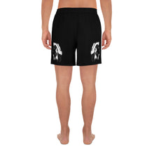 Load image into Gallery viewer, 4 Men&#39;s Athletic Long Shorts Gypsy Black design by Calico Jacks
