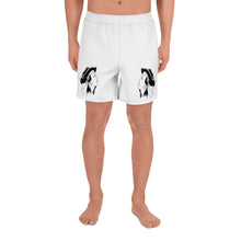 Cargar imagen en el visor de la galería, 1 Men's Athletic Long Shorts Gypsy White design by Calico Jacks