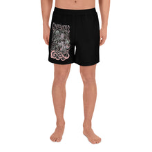Load image into Gallery viewer, 1 Men&#39;s Athletic Long Shorts Cthulhu design by Calico Jacks
