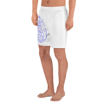 Cargar imagen en el visor de la galería, 3 Men's Athletic Long Shorts Ship Blue design by Calico Jacks
