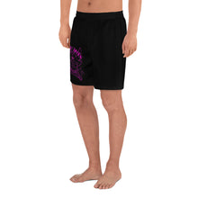 Cargar imagen en el visor de la galería, 3 Men's Athletic Long Shorts Skull Pink design by Calico Jacks