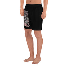 Cargar imagen en el visor de la galería, 3 Men's Athletic Long Shorts Cthulhu design by Calico Jacks