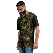 Cargar imagen en el visor de la galería, left Men's Big Print T-shirt Shriek design by Calico Jacks