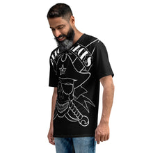 Cargar imagen en el visor de la galería, left Men's Big Print T-shirt Skull Black design by Calico Jacks