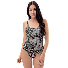 Load image into Gallery viewer, 1 One-Piece Swimsuit Cthulhu design by Calico Jacks
