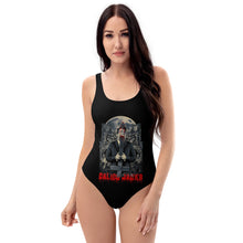 Load image into Gallery viewer, 1 One-Piece Swimsuit Cruciface design by Calico Jacks
