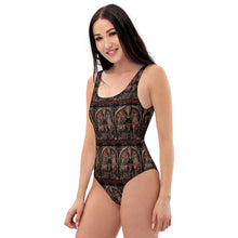 Load image into Gallery viewer, 3 One-Piece Swimsuit Cerebrum Multi design by Calico Jacks