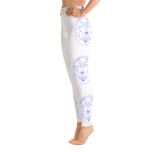 Charger l'image dans la galerie, 2 Yoga Leggings Anchor White design by Calico Jacks