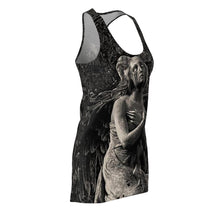 Load image into Gallery viewer, Women&#39;s Racerback Dress Feathers design by Calico Jacks
