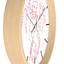 Load image into Gallery viewer, 2 Wall clock Hula Red design by Calico Jacks
