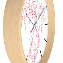 Cargar imagen en el visor de la galería, 2 Wall clock Hula Red design by Calico Jacks