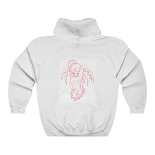 Load image into Gallery viewer, Unisex Hooded Top Red Palm Trees