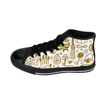 Load image into Gallery viewer, 3 Men's High-top Sneakers White Magic by Calico Jacks