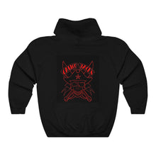 Charger l'image dans la galerie, Unisex Hooded Top Red Skull